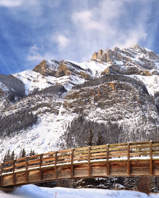 Banff - hiver - Alberta - Canada