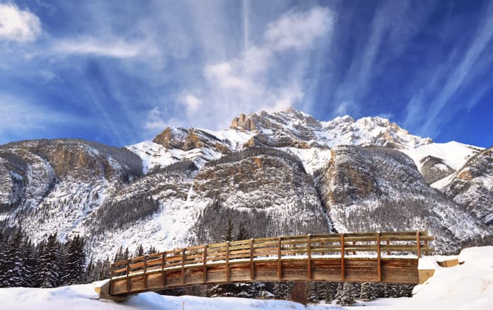 Banff - hiver - Alberta - Canada