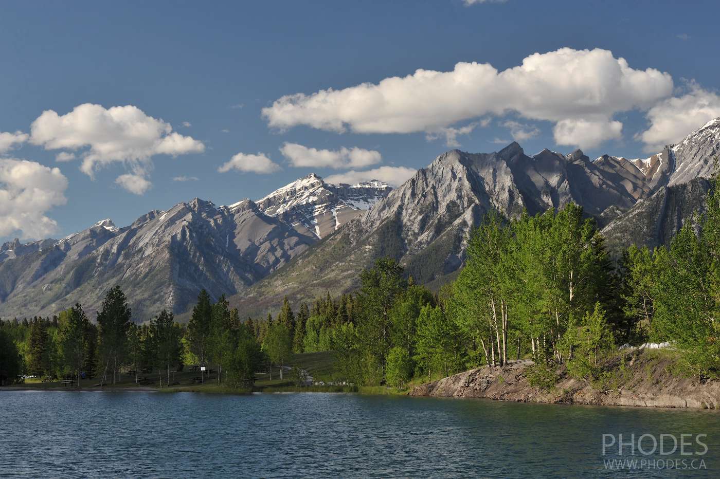 Querry Lake парк в Canmore