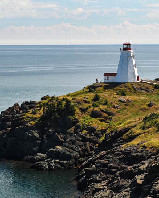 Le phare Swallow Tail - l'Île Grand Manan - Nouveau-Brunswick - Canada