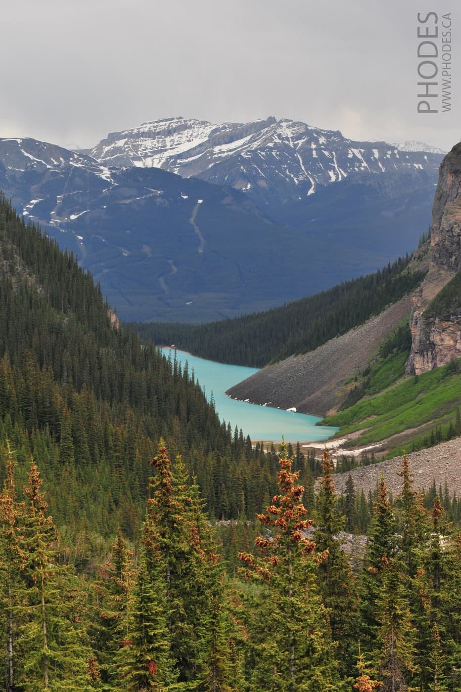 Plain of Six Glaciers Trail - Parc national Banff - Alberta - Canada