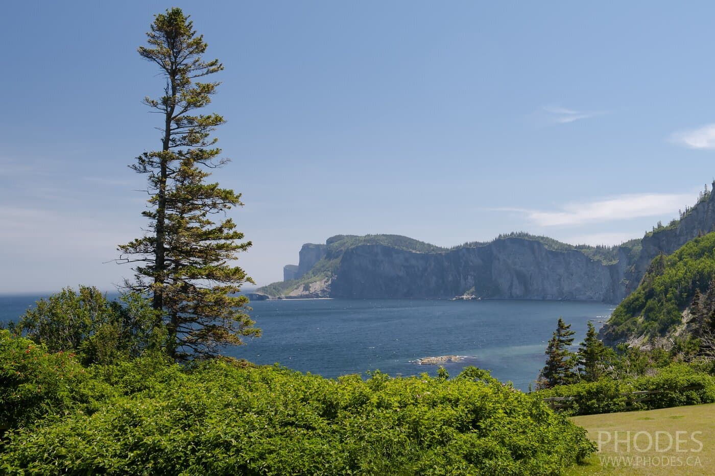 Summit Mount Alban Trail - Forillon National Park - Quebec - Canada