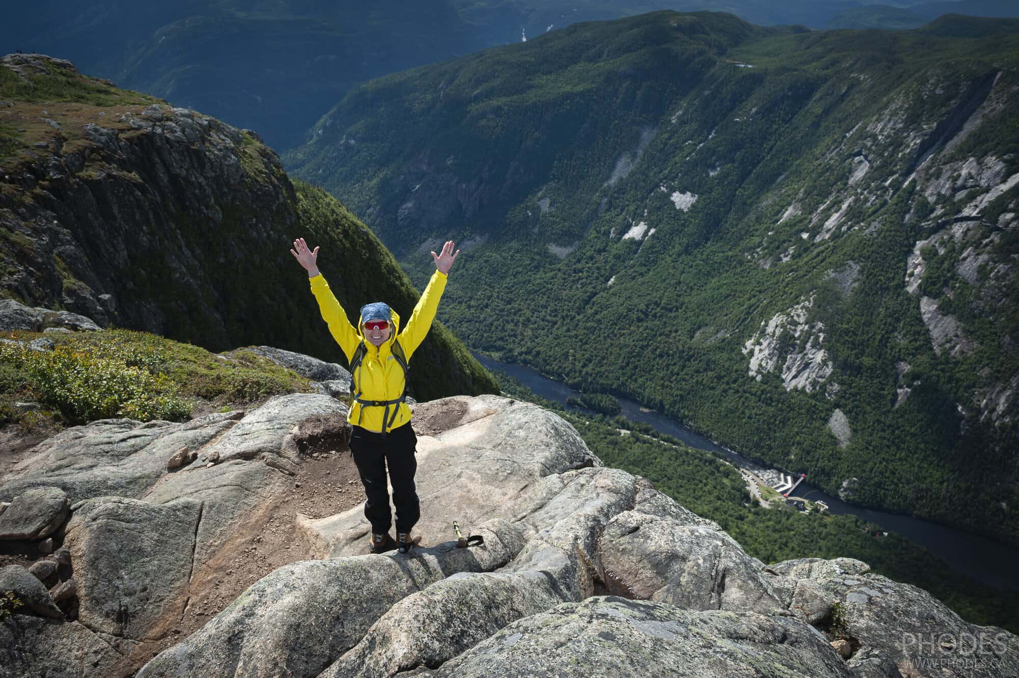 Acropole des Draveurs Trail - Hautes-Gorges-de-la-Rivière-Malbaie National Park - Quebec - Canada