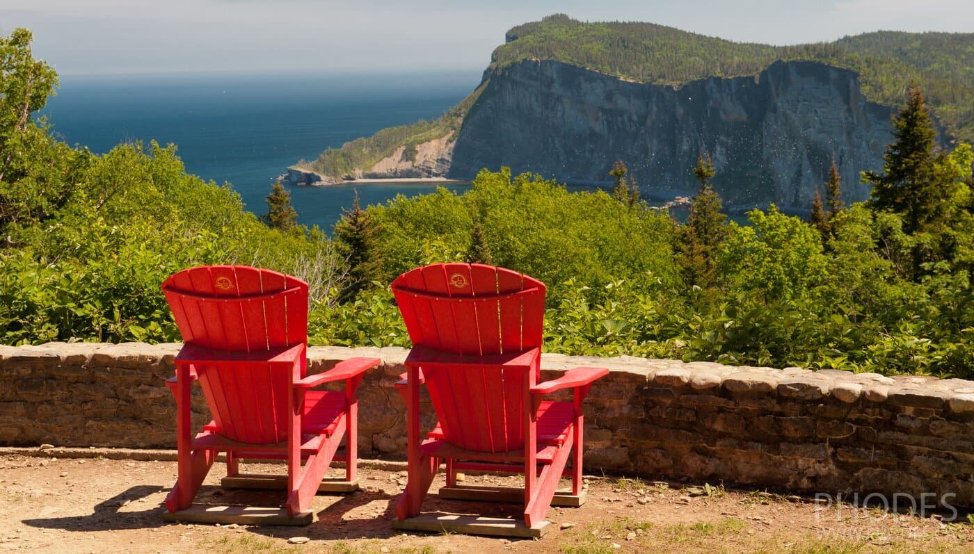 Summit Mount Alban Trail - Forillon National Park - Квебек - Канада