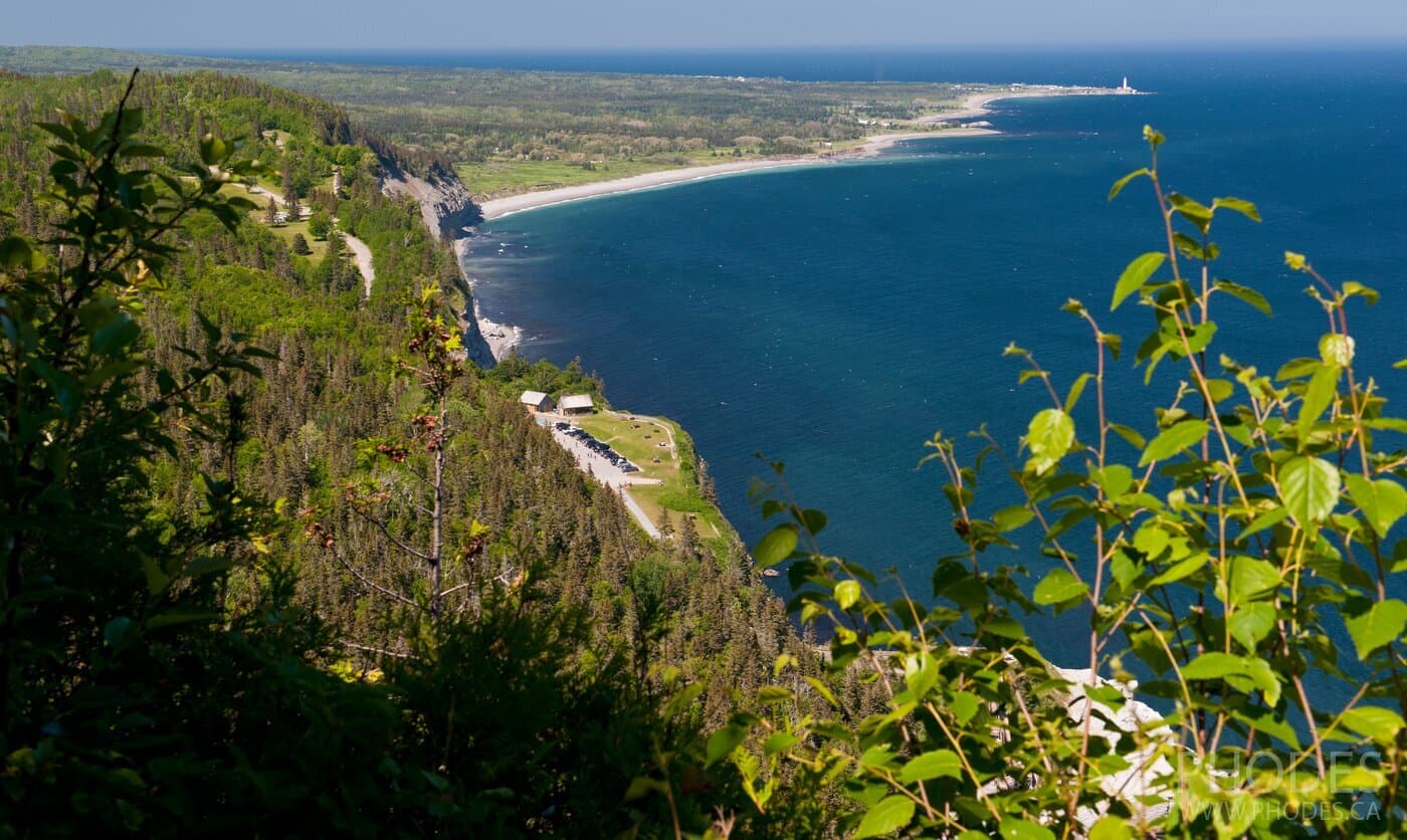 Summit Mount Alban Trail - Forillon National Park - Квебек - Канада