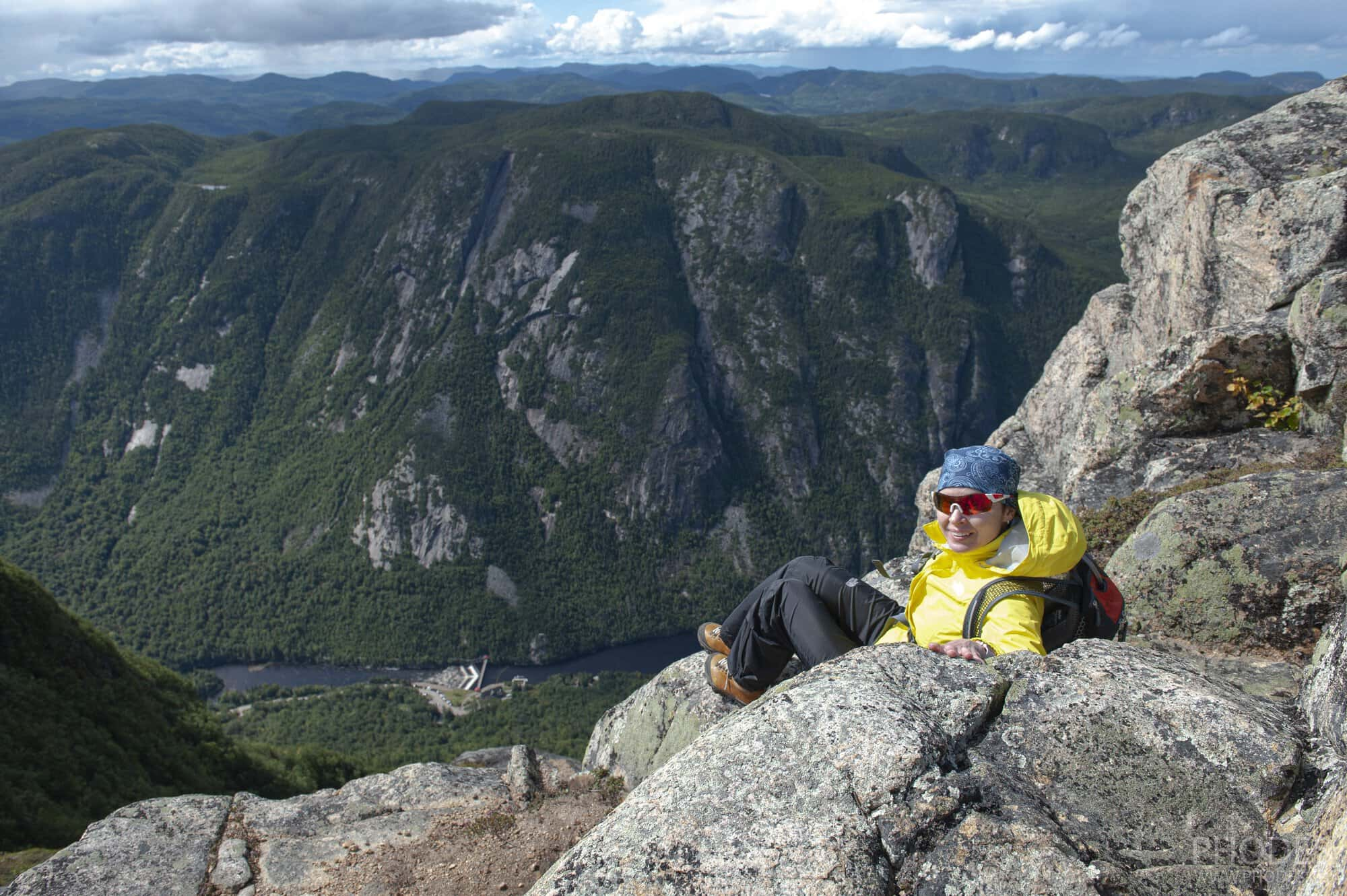 Acropole des Draveurs Trail - Hautes-Gorges-de-la-Rivière-Malbaie National Park - Квебек - Канада