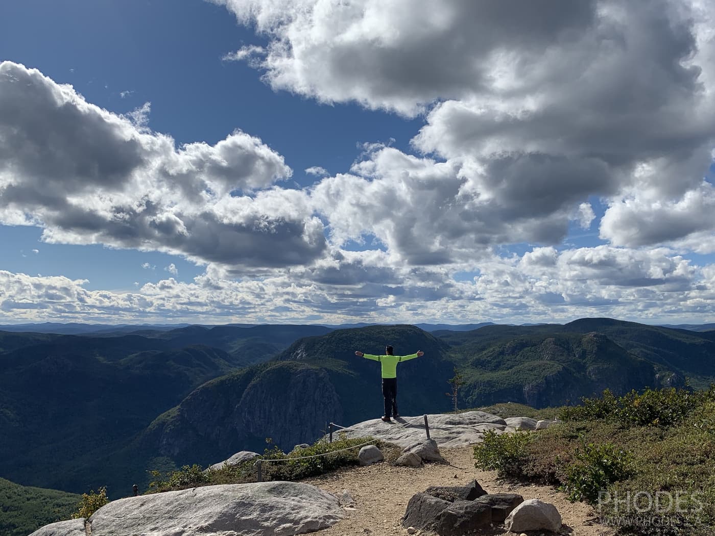 Lac-des-Cygnes Mount Trail - Grands-Jardins National Park - Квебек - Канада