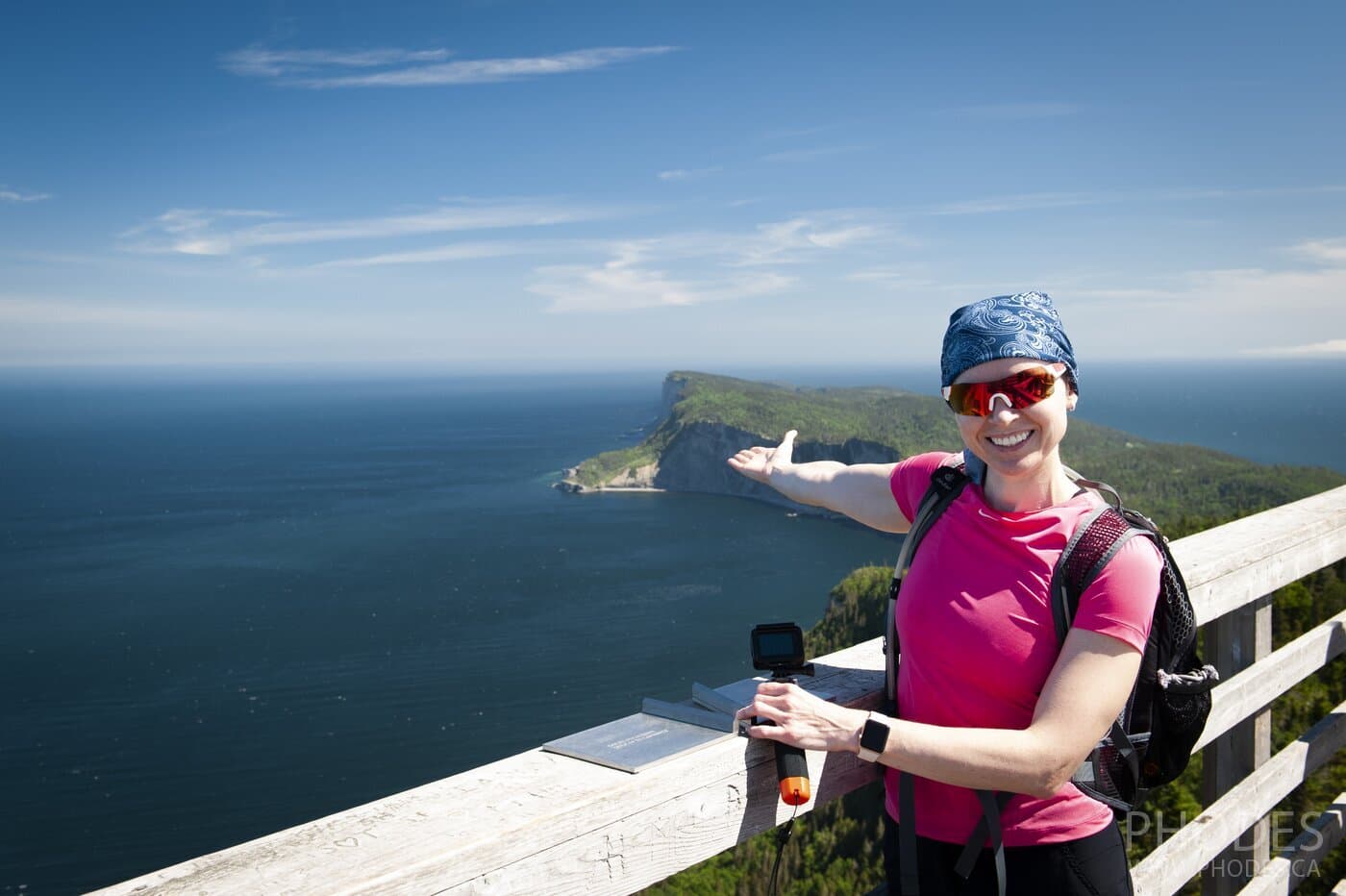 Summit Mount Alban Trail - Forillon National Park - Квебек - Канада