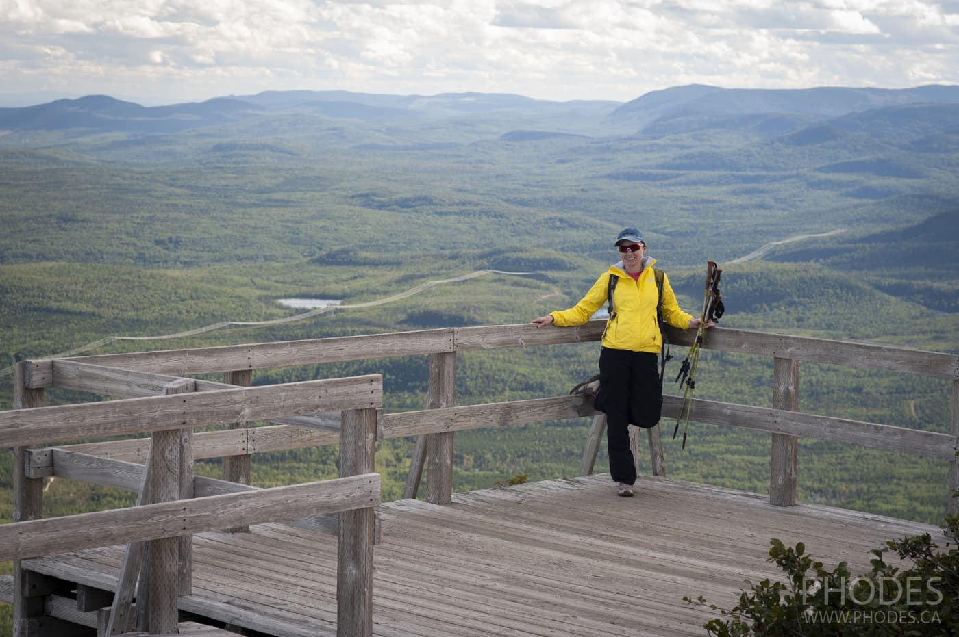 Lac-des-Cygnes Mount Trail - Grands-Jardins National Park - Квебек - Канада