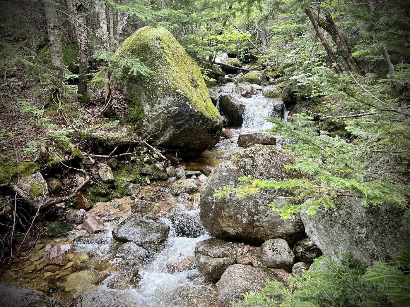 Chimney Pond Trail - Baxter State Park - Le Maine - Les États-Unis