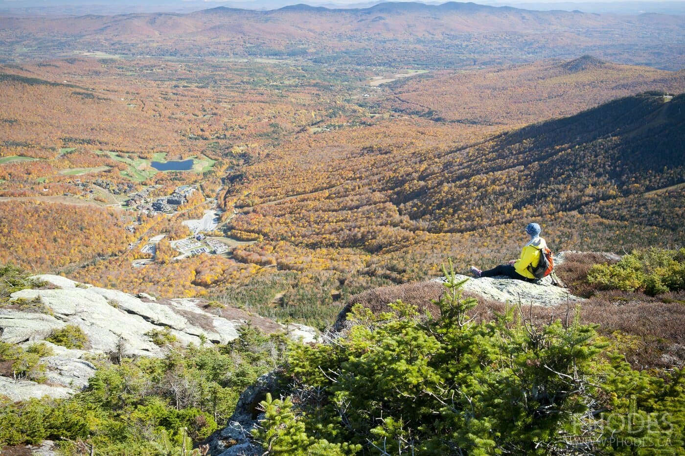 Sunset Ridge and Long Trail Loop - Underhill State Park - Вермонт - США