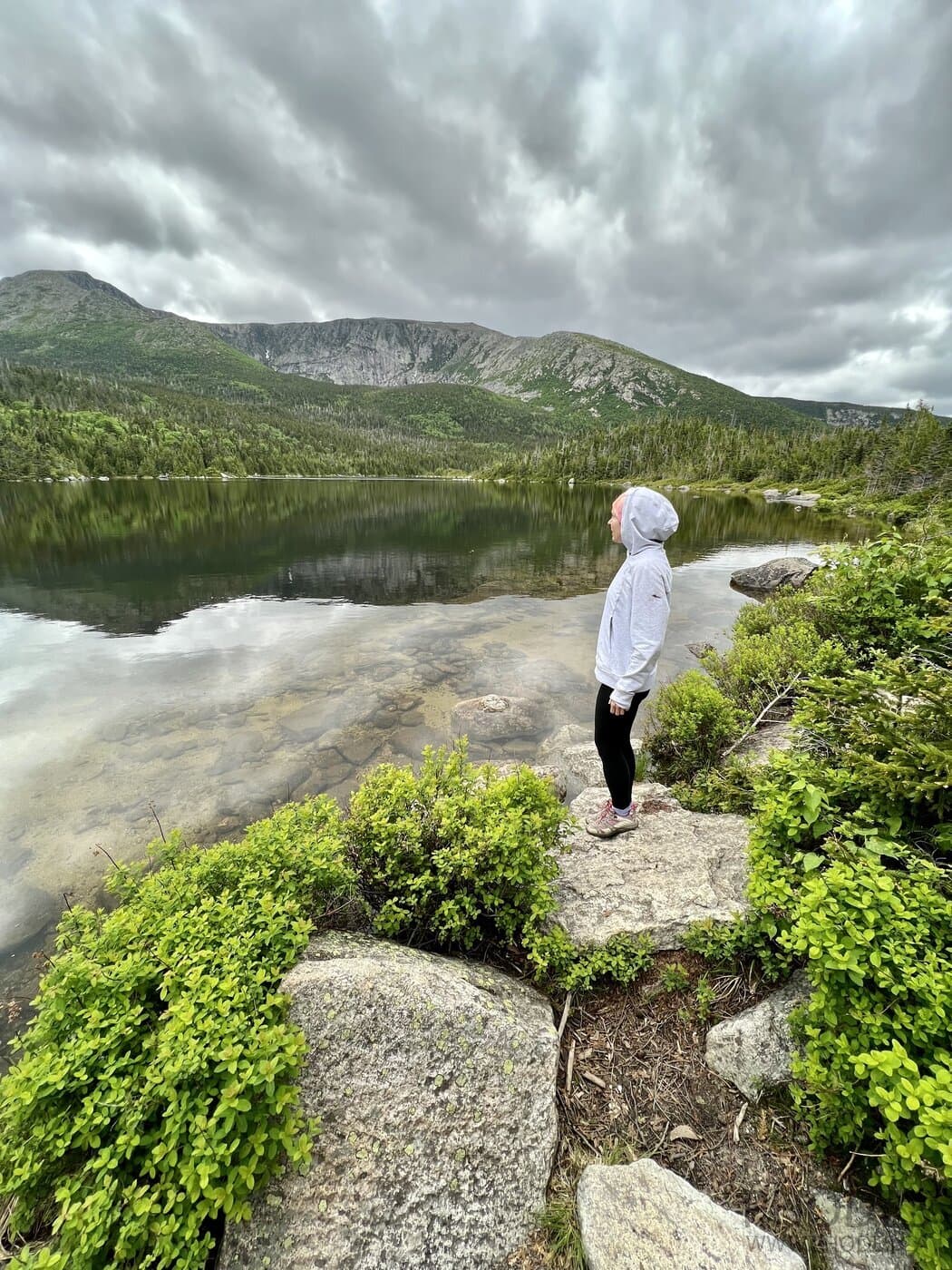 Chimney Pond Trail - Baxter State Park - Мэн - США