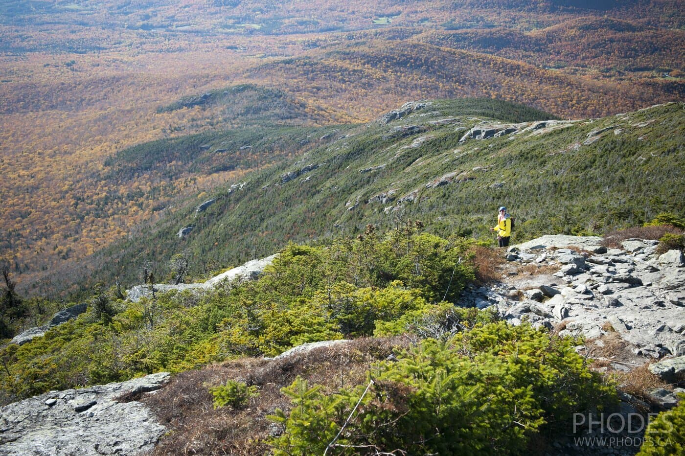 Sunset Ridge and Long Trail Loop - Underhill State Park - Le Vermont - les États-Unis