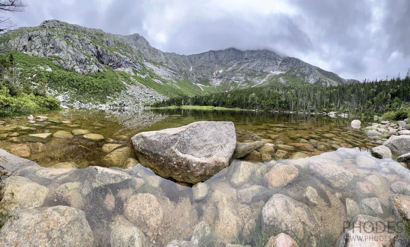 Chimney Pond Trail - Baxter State Park - Мэн - США