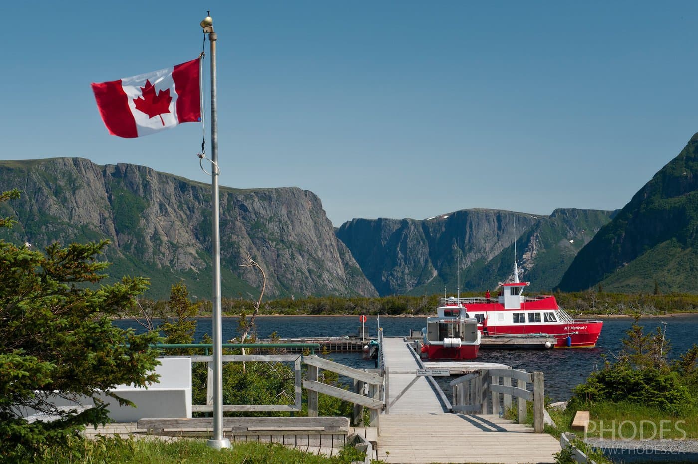 Excursion en bateau dans le parc national du Gros-Morne - Terre-Neuve