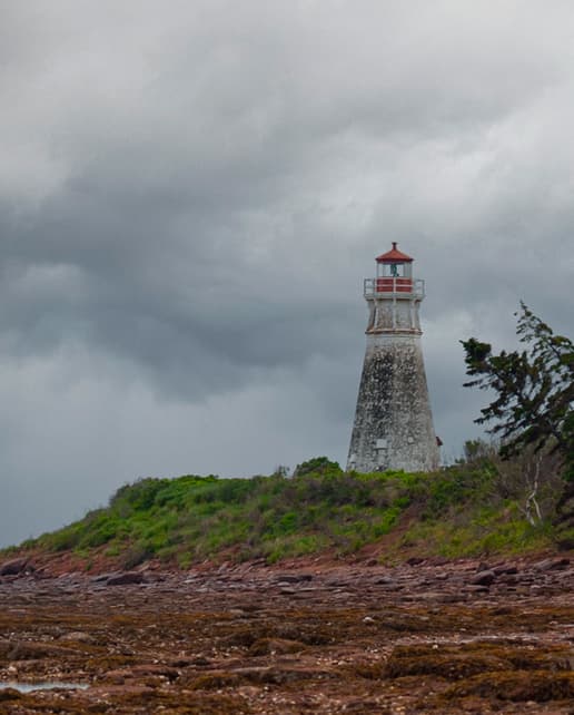 Indian Point Range Front Lighthouse - New Brunswick -  Canada