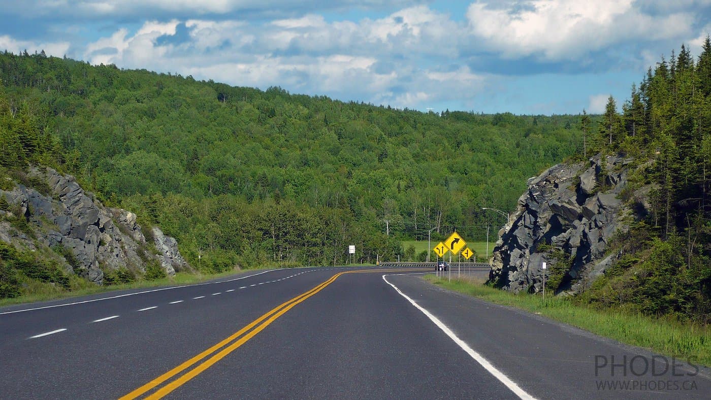 Autoroute au Nouveau-Brunswick