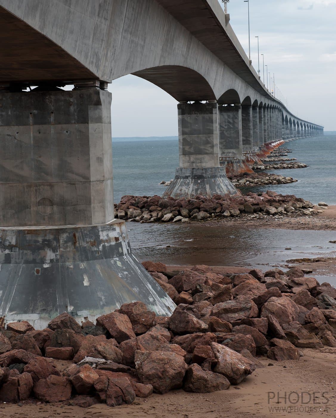 Confederation Bridge piers