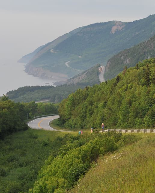 Cabot Trail - Новая Шотландия - Канада - день 1