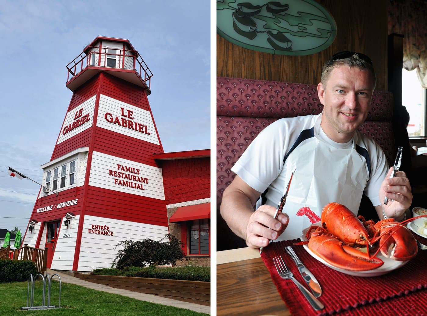 Restaurant Le Gabriel in Chéticamp in Nova Scotia