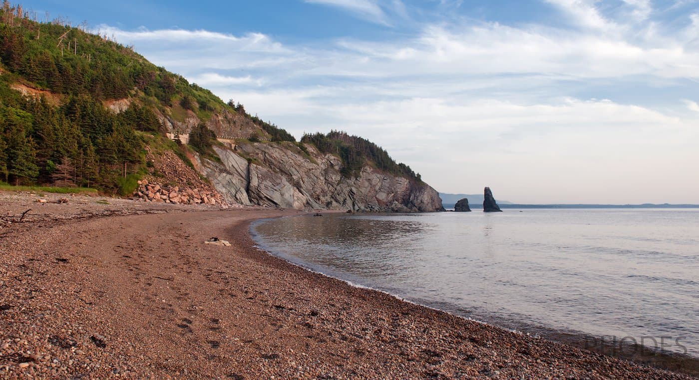 La rive du parc national des Hautes-Terres-du-Cap-Breton