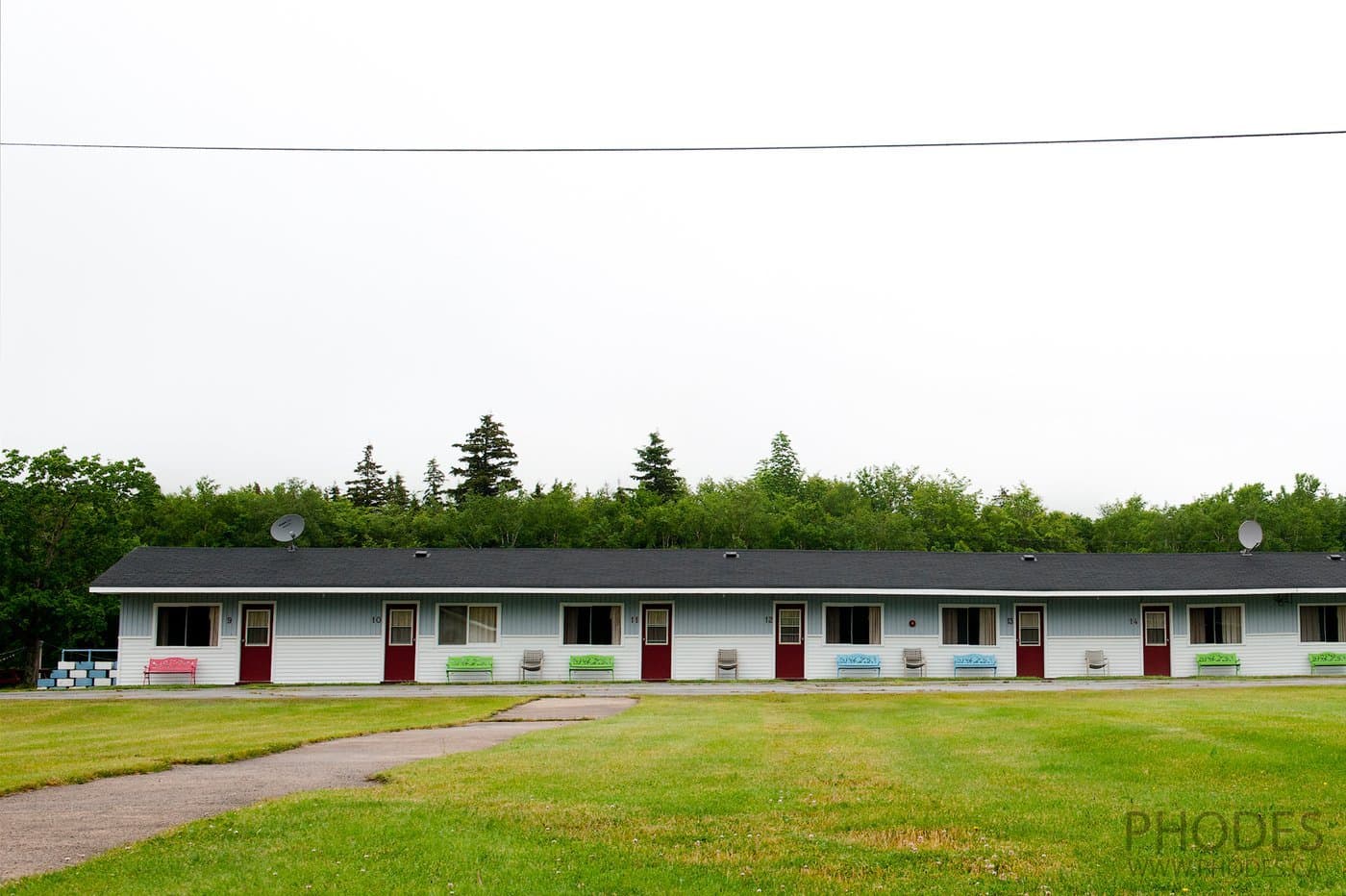 The Mountain View Motel and Cottages in Cape Breton