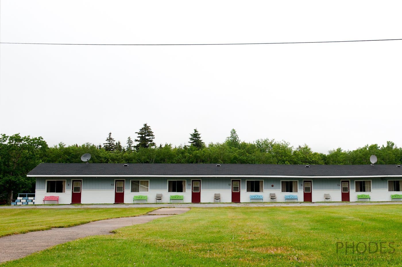 The Mountain View Motel and Cottages в Кейп Бретон