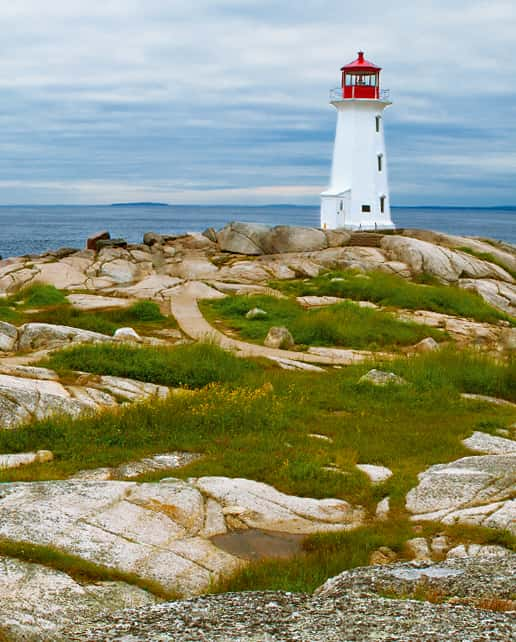 Маяк Peggy's Cove - Новая Шотландия - Канада - день 3