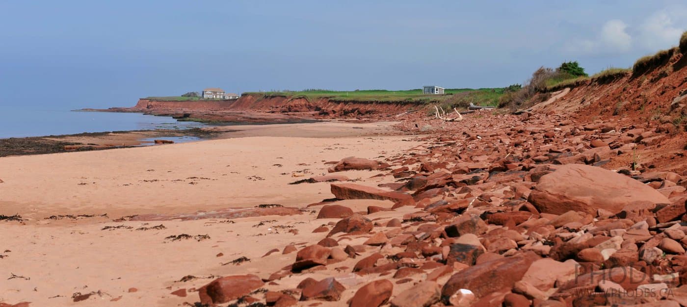 Côte de sable rouge de l'Île-du-Prince-Édouard