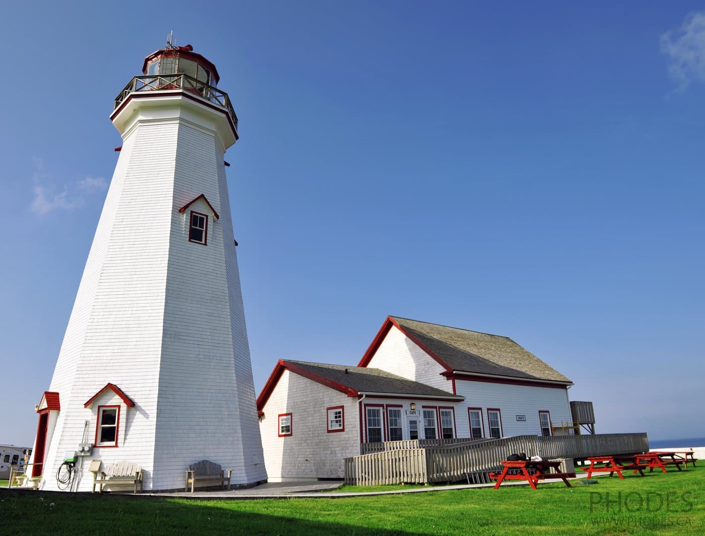 Le phare east point - l'Île-du-Prince-Édouard