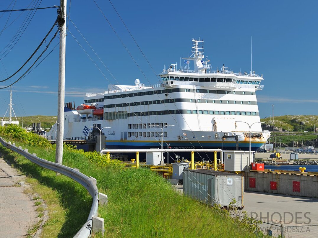 Le navire Highlanders au Channel-Port-aux-Basques - Terre-Neuve