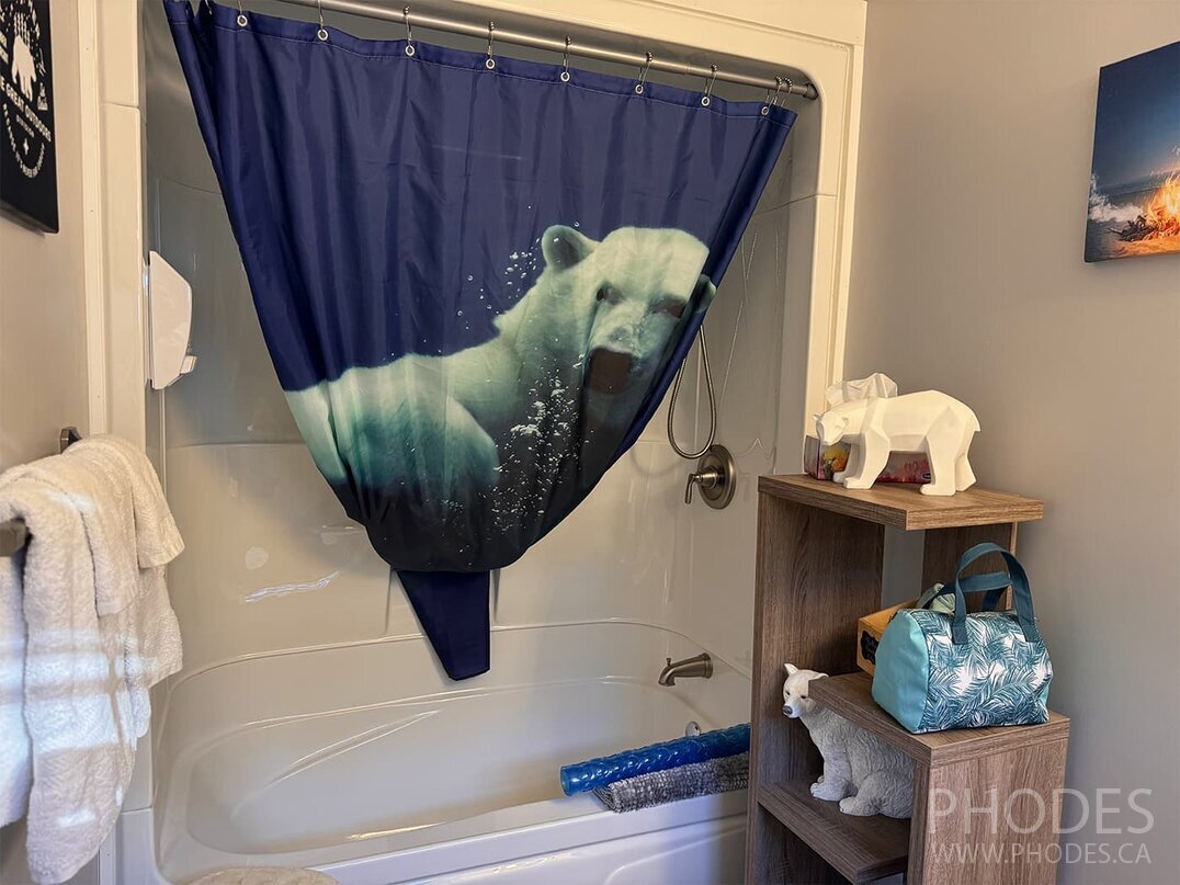 Le salle de bain Polar Bear - Parsons Garden B&B - Baie Verde - Terre-Neuve